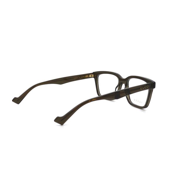 NEW GUCCI GG0964O 003 GREY TRANSPARENT AUTHENTIC EYEGLASSES FRAME - Picture 5 of 10